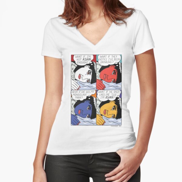 Fitted V-Neck T-Shirt