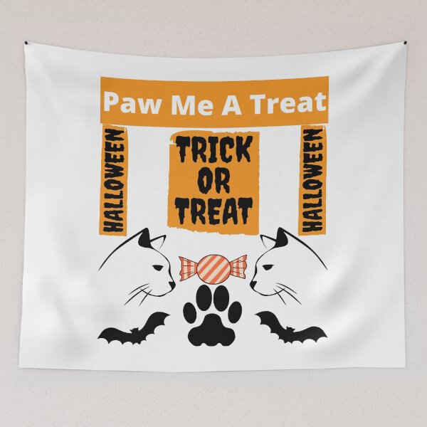 Item preview, Kitty Kat Halloween Paw Treat - Catoween  designed and sold by Focus-Photo-PG.