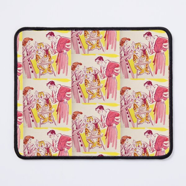 Item preview, Bringing Up  Baby cartoon art Katharine Hepburn, Cary Grant designed and sold by Love30smovies.
