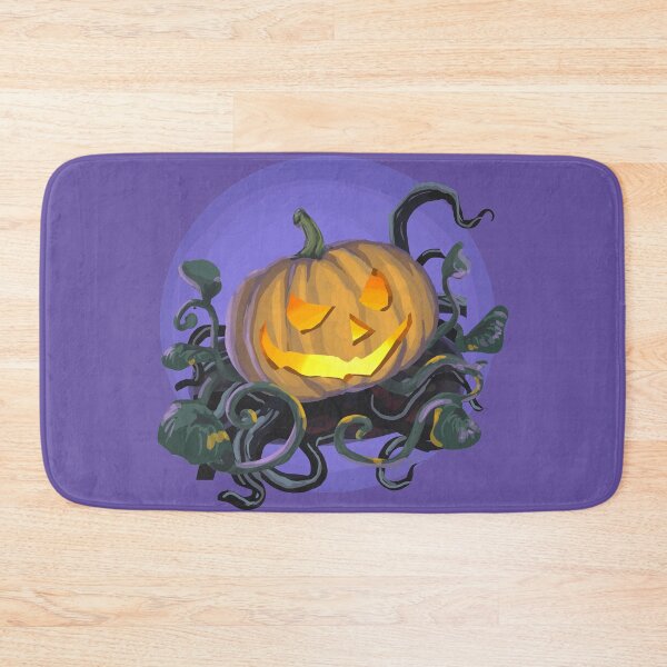 Item preview, Spooky scary pumpkin jack o lantern designed and sold by Vuollet.
