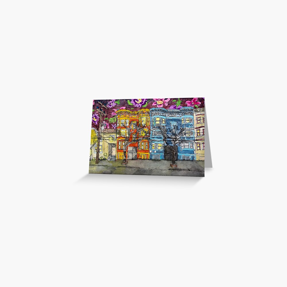SF Hoods Number #22 Greeting Card