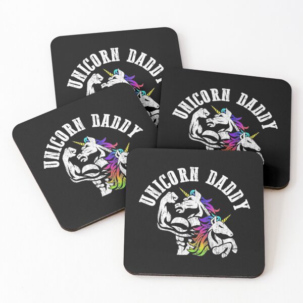 Item preview, Unicorn Daddy And Daughter Fathers Day Muscle Gift designed and sold by idabry.