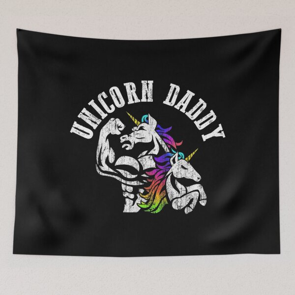 Item preview, Unicorn Daddy And Daughter Fathers Day Muscle Gift designed and sold by idabry.