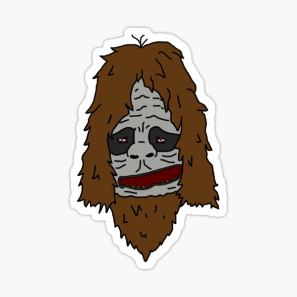 Sassy The Sasquatch Sticker For Sale By Jamesheron Redbubble