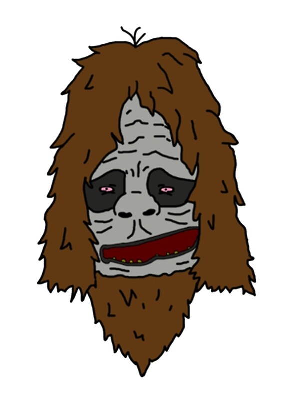 Sassy The Sasquatch By Jamesheron Redbubble