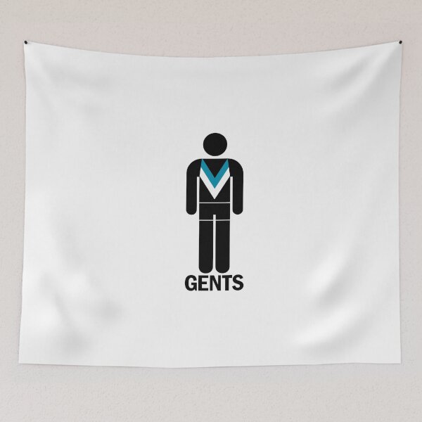 Item preview, “Port Adelaide  Gentlemen” Christmas gift idea, T Shirts, Leggings, Mask, Apron, Eco Bag, phone case designed and sold by Ink Inc.