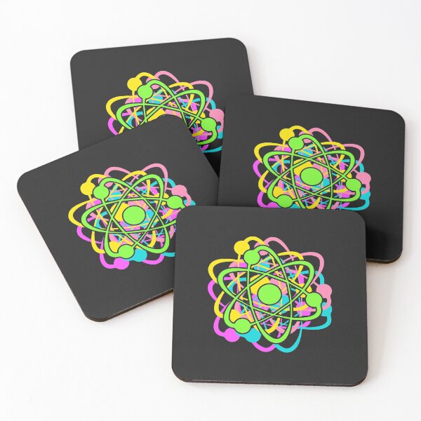 Item preview, Psycho Neon Atom - Neon Explosion designed and sold by Chubuter.