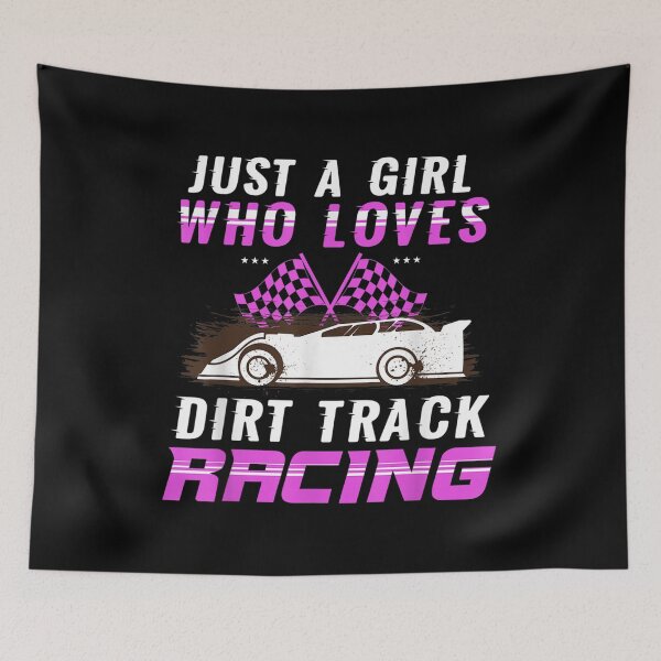 Artikelvorschau, Sprint Car Dirt Track Racing Rennwagen Just A Girl entworfen und verkauft von idabry.