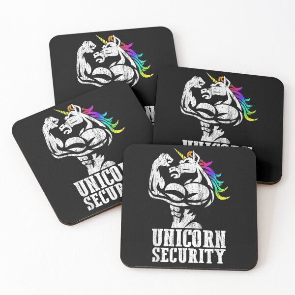 Item preview, Regalo de Navidad varonil del músculo del arco iris de la seguridad del unicornio designed and sold by idabry.
