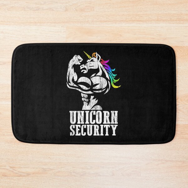 Item preview, Unicorn Security Rainbow Muscle Manly Christmas Gift designed and sold by idabry.