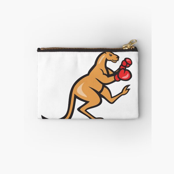 Item preview, Kangaroo Kick Boxer Boxing Cartoon designed and sold by patrimonio.