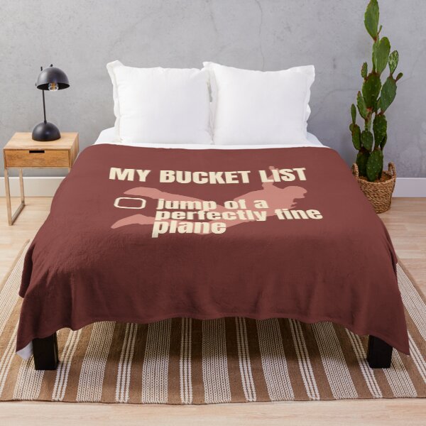 Item preview, My Bucket List, Skydiving, Jump of a Perfectly good fine Planes designed and sold by notasimp.