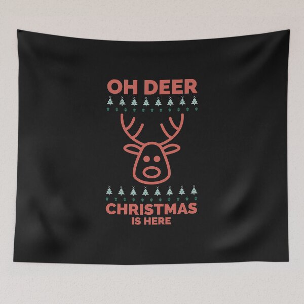 Item preview, Oh Deer Christmas is Here!  designed and sold by lach3.