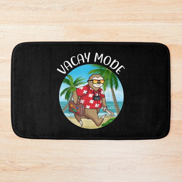 Item preview, Summer Sloth Sunrise Sunburn Sunset Repeat Vacay Mode designed and sold by idabry.