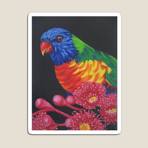 Rainbow Lorikeet Parrot #1 Magnet
