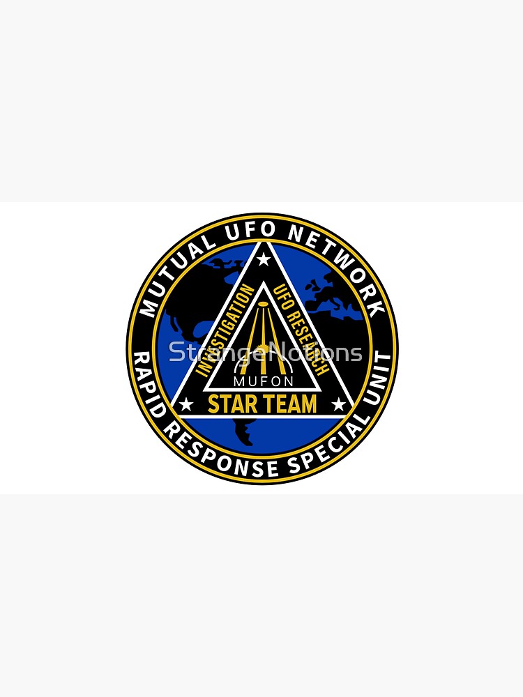 MUFON (Mutual UFO Network) Rapid Response Special Unit Emblem by StrangeNotions