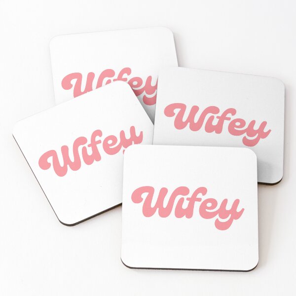 Item preview, Wifey | Wife | Bride | Bridal Shower Gift designed and sold by Presto Prints Design.