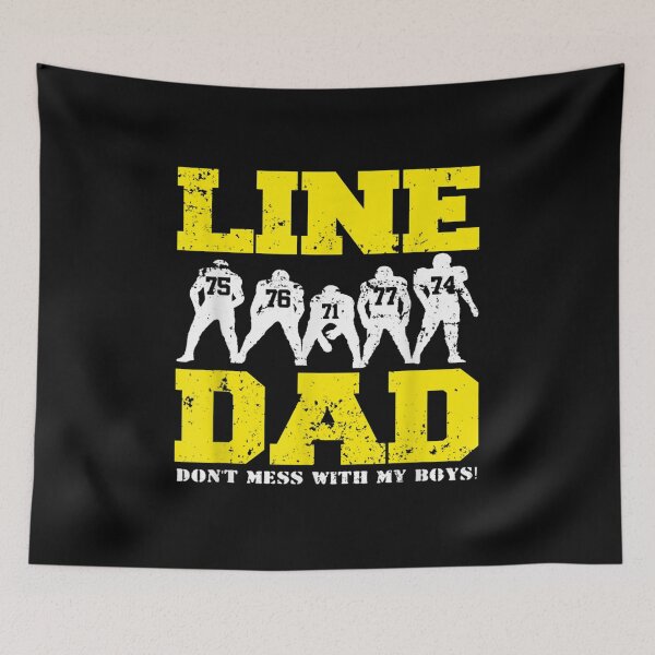 Item preview, Offensive Lineman Line Dad designed and sold by idabry.