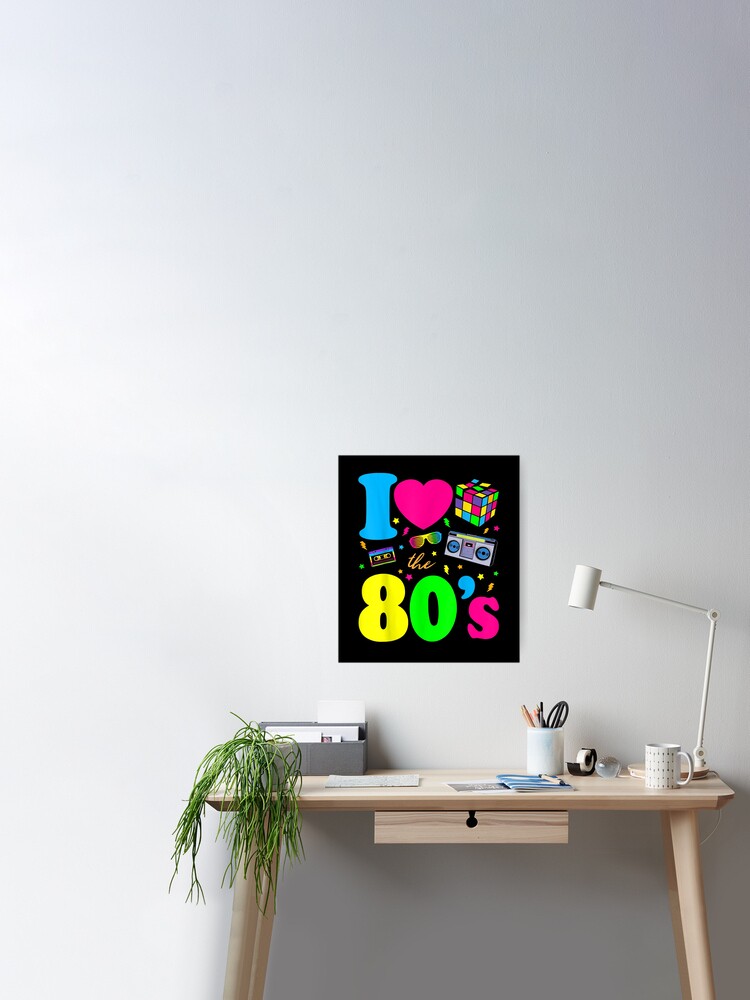 I Love The 80s Clothes for Women and Men Party Funny Essential T-Shirt for  Sale by KeeganshiAon