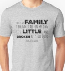 My family in black Unisex T-Shirt