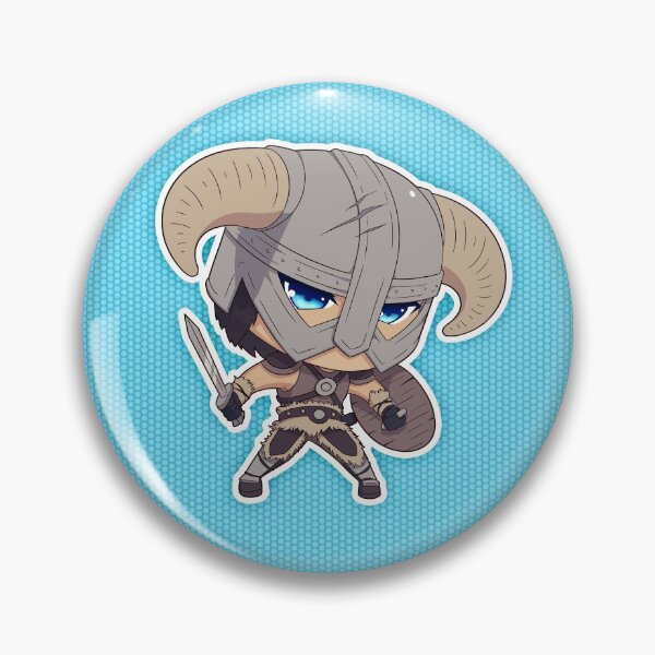 Item preview, Chibi Dovahkiin (Dragon Born) designed and sold by ChubbyPineapple.