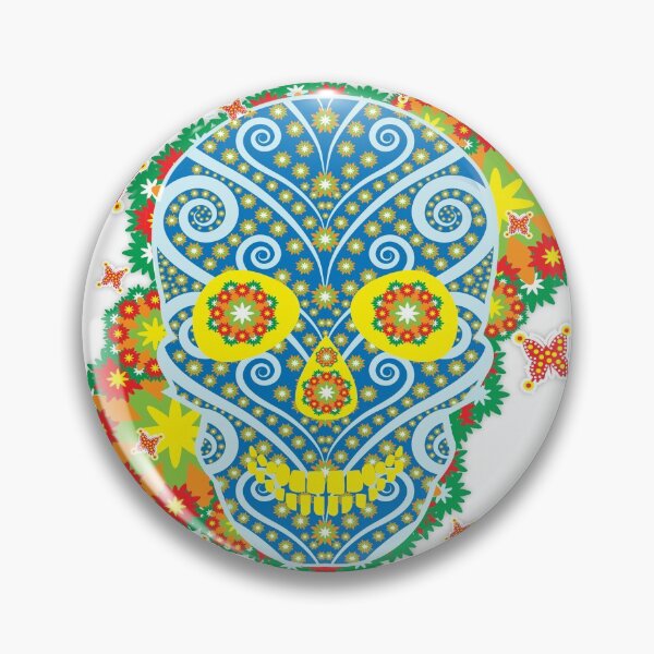 Item preview, Appealing Sugar Skull Happy Halloween! designed and sold by Capiral Bucketlist.