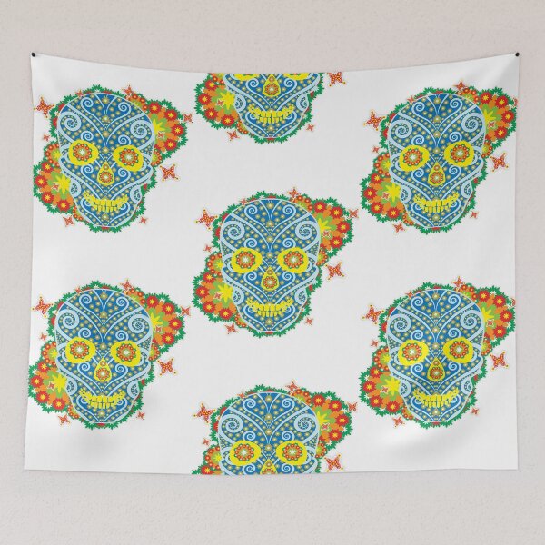 Item preview, Appealing Sugar Skull Happy Halloween! designed and sold by Capiral Bucketlist.