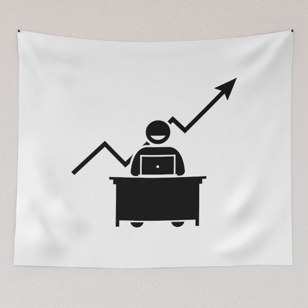 Item preview, Profit Stock Market - Stickman Black Version designed and sold by Stickman--.