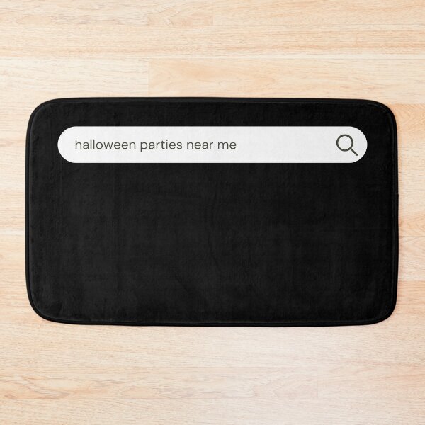 Item preview, Halloween parties near me google search bar designed and sold by Ahmer Qureshi.
