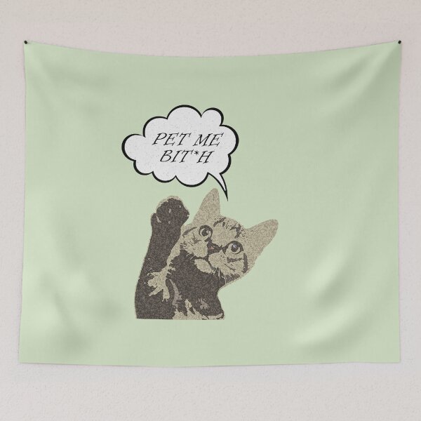 Item preview, Funny talking cat designed and sold by JayMD.