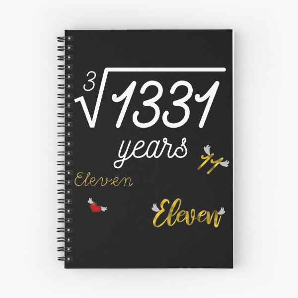 Item preview, Cube Root of 1331 - Eleven - Funny Math 11 Year Old 11th Birthday Gift designed and sold by r-silver.