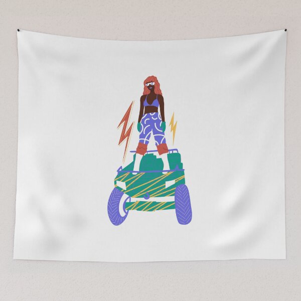 Item preview, Strong Girl Illustration designed and sold by Buddy Boss.