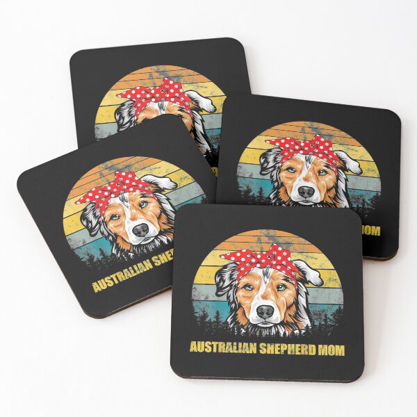 Item preview, Vintage Australian Shepherd Mom Dog Lover Gifts designed and sold by idabry.