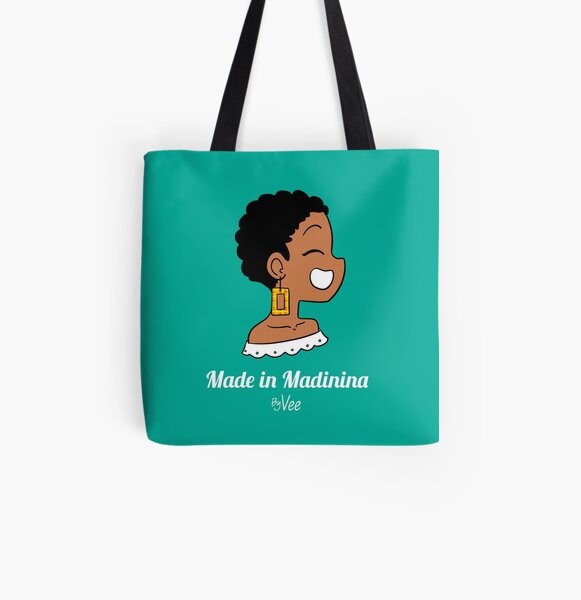 Vee from Martinique Tote bag doublé