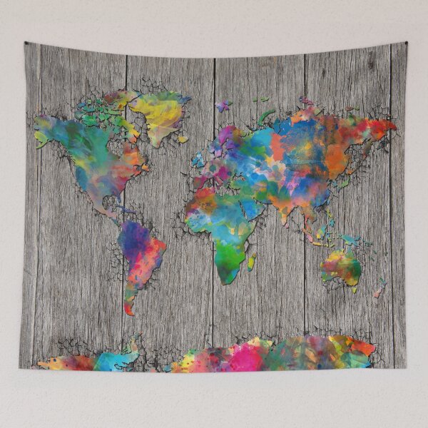 Item preview, world map  designed and sold by BekimART.