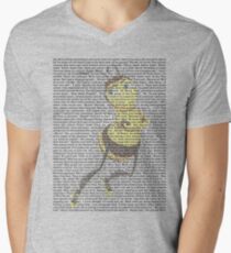 bee movie script Men's V-Neck T-Shirt
