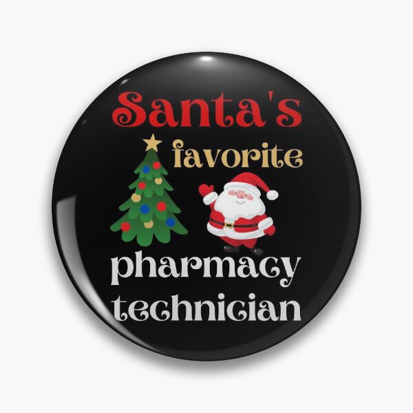 Item preview, santa's favorite pharmacy technician designed and sold by Hey-Nice-Shirt.