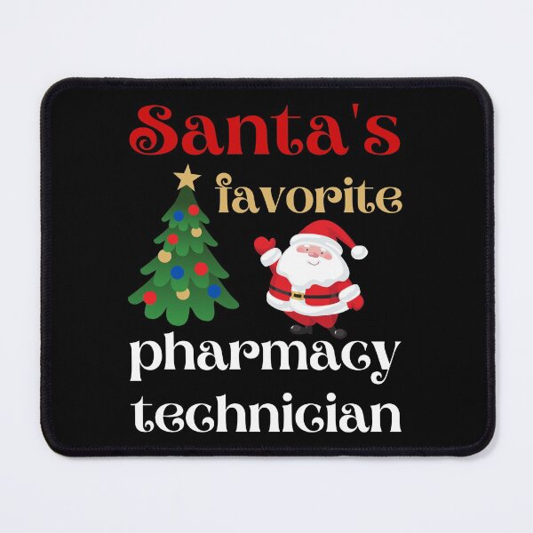 Item preview, santa's favorite pharmacy technician designed and sold by Hey-Nice-Shirt.