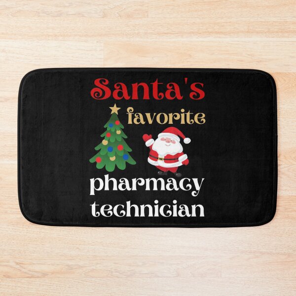 Item preview, santa's favorite pharmacy technician designed and sold by Hey-Nice-Shirt.
