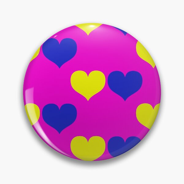 Item preview, Down Syndrome Blue And Yellow Awareness Hearts Pink Background designed and sold by KTCreativeSide.