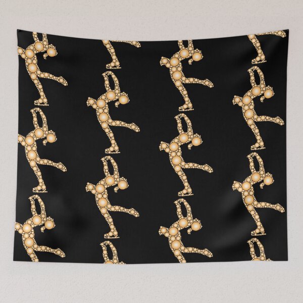 Item preview, Ice Skater Girl Golden Polka Dots | International Dot Day  designed and sold by GravitiTees.