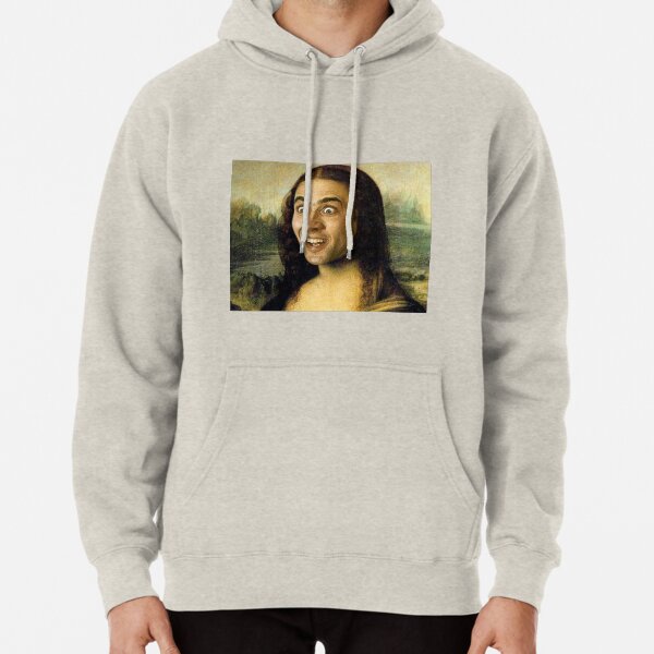Nicolas Cage - Mona Lisa Pullover Hoodie