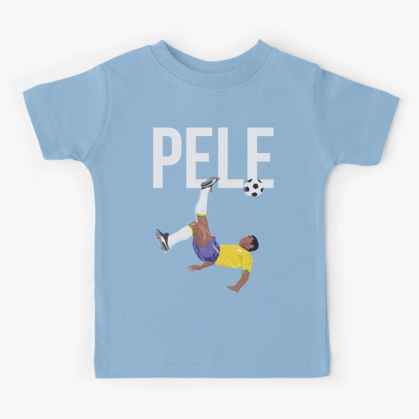 Vista previa del artículo con la obra «Patada de bicicleta - Pele - FÚTBOL - BRASIL - TEXTO BLANCO», diseñado y vendido por AMGraphicStudio.