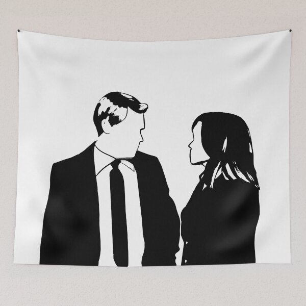 Item preview, Elizabeth Keen and Donald Ressler best scenes, the blacklist #keenler drawing designed and sold by BeccaKenDesigns.
