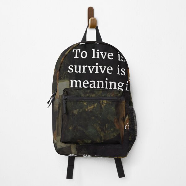 Item preview, Friedrich Nietzsche - To live is to suffer, but to survive, well, that's to find meaning in the suffering. designed and sold by Philothoughts.