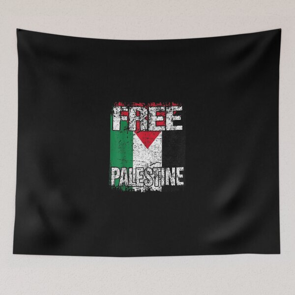 Item preview, FREE PALESTINE FLAG Vintage BIG PALESTINE FLAG designed and sold by SeyedshiNaia.