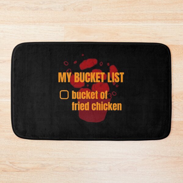Item preview, My Bucket List, Bucket of fried chicken designed and sold by notasimp.