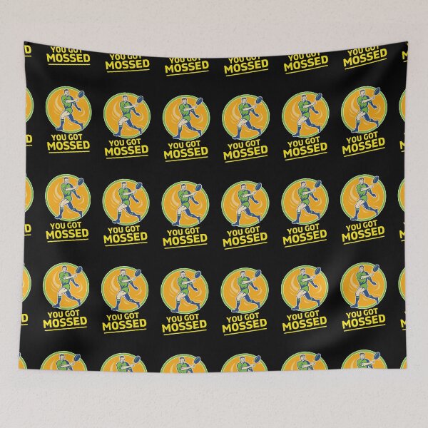 Item preview, You Got Mossed - You Got Mossed Rugby Lover Funny- You Got Mossed Rugby Fire Ball designed and sold by ExploreTheStore.