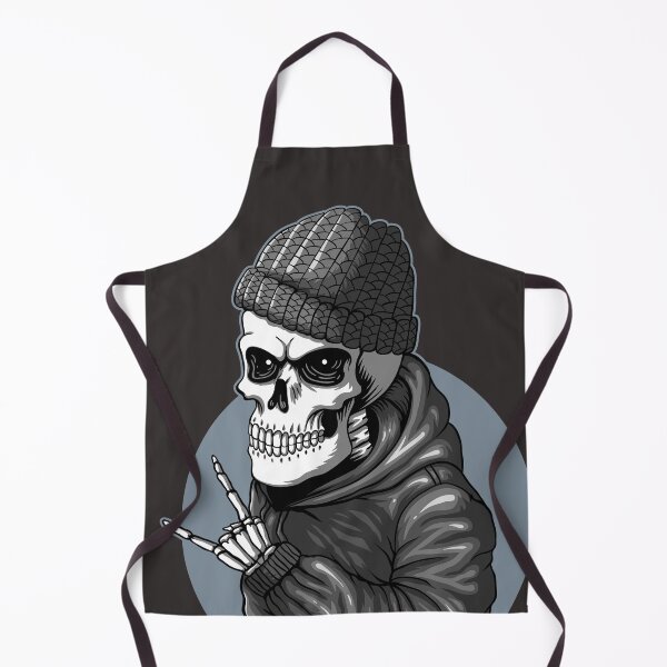 Item preview, Beautiful fun skull with beanie designed and sold by Fashion-vintage.