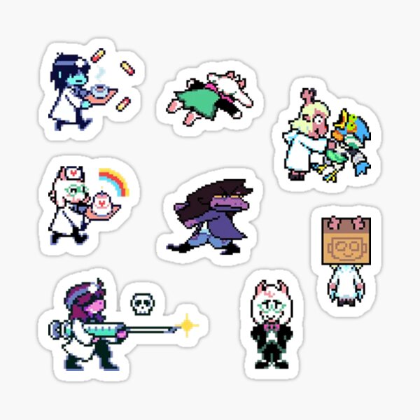 Deltarune Ch. 2 Sticker Pack Sticker